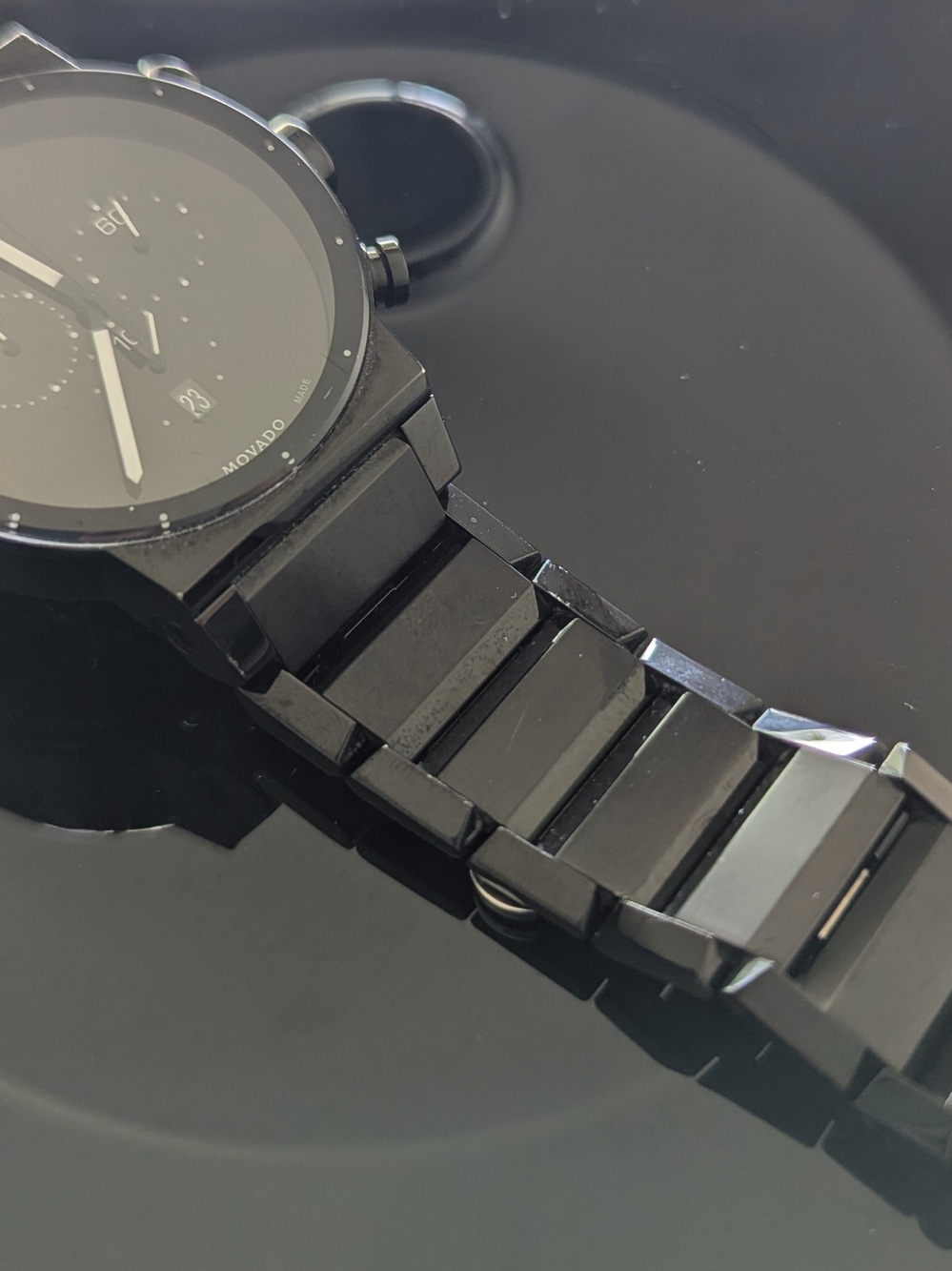 Movado Watch Mens Synergy CHRONOGRAPH $2695 - Picture 3 of 15